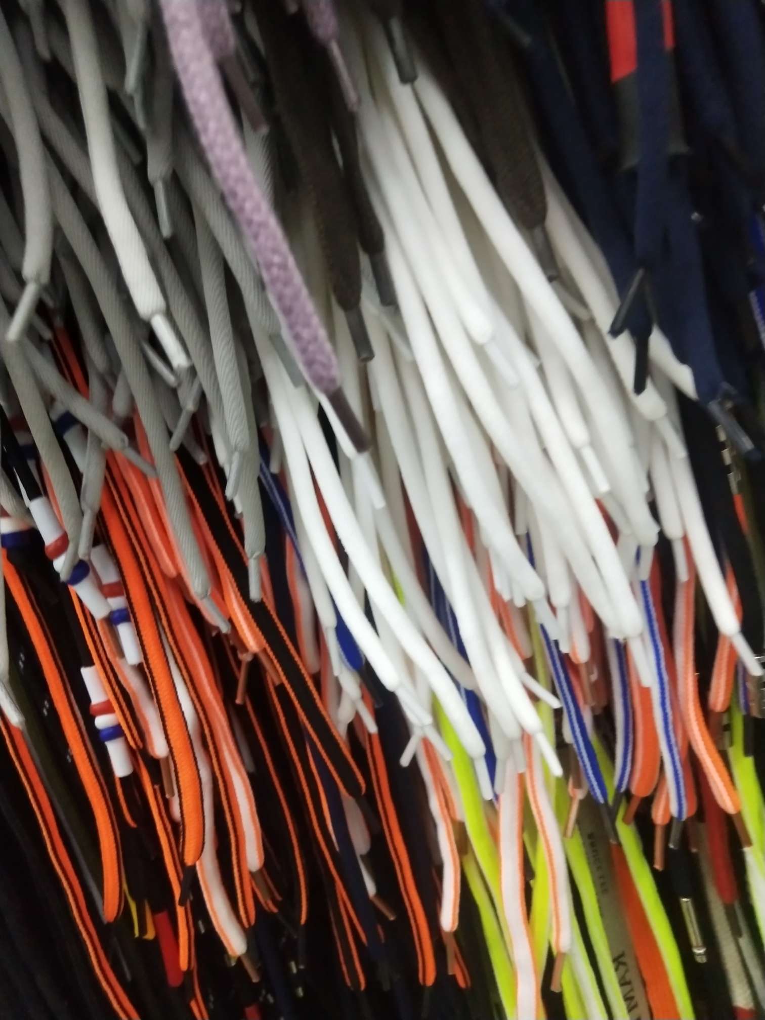 Waist Rope, Shoelaces Specification drawing