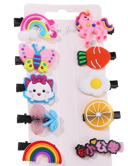 Children's Hair Clip Duck Beak Clip