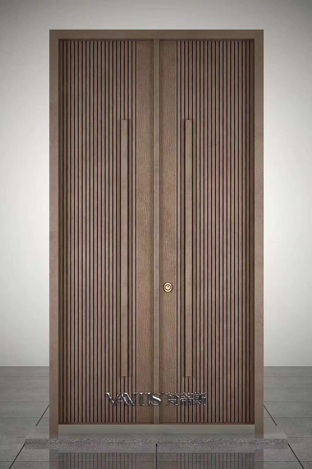 vantis梵蒂斯装甲门高端防火门防爆门别墅大门子母门进户门墨艺系列