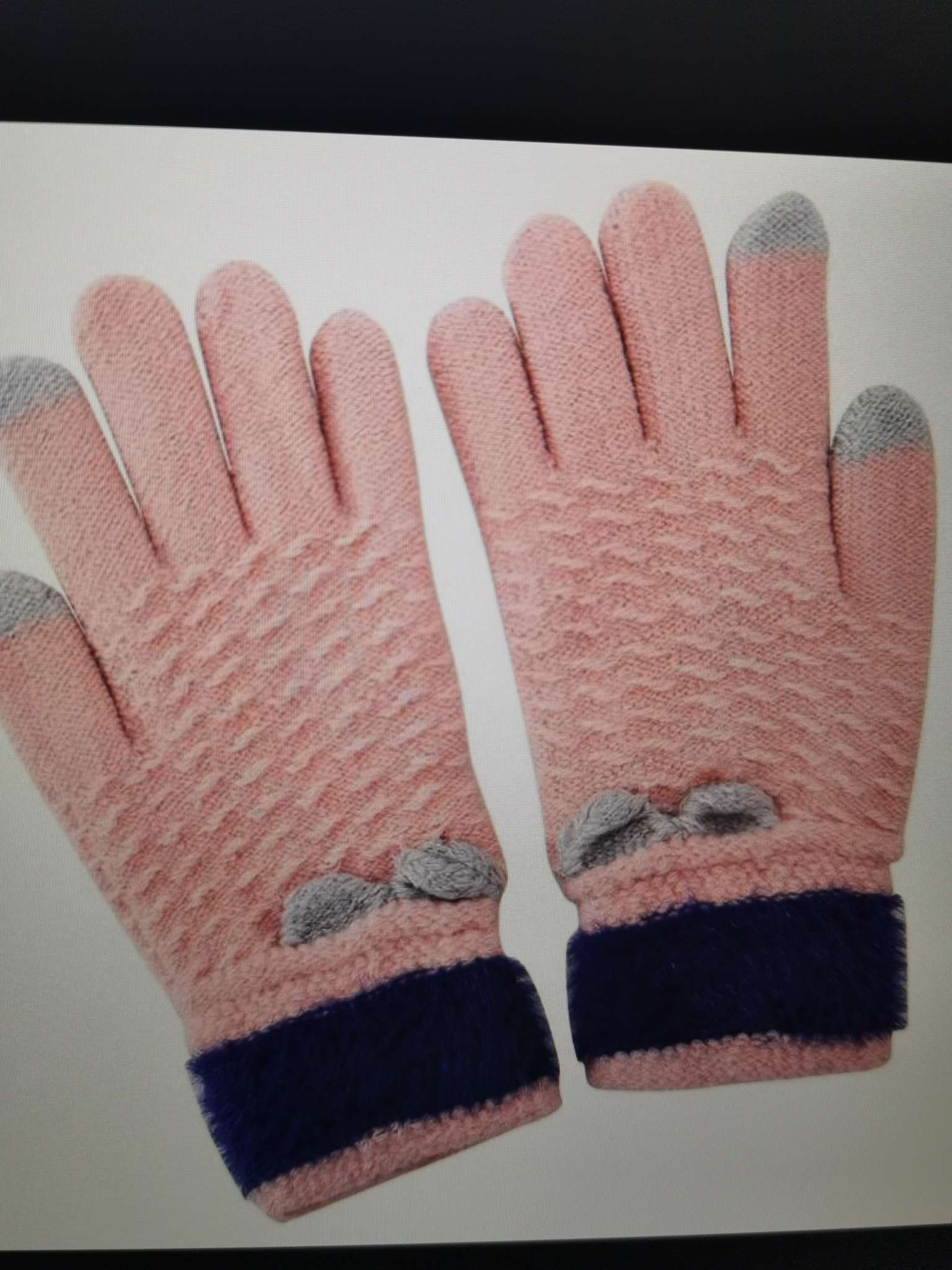 针织保暖手套6