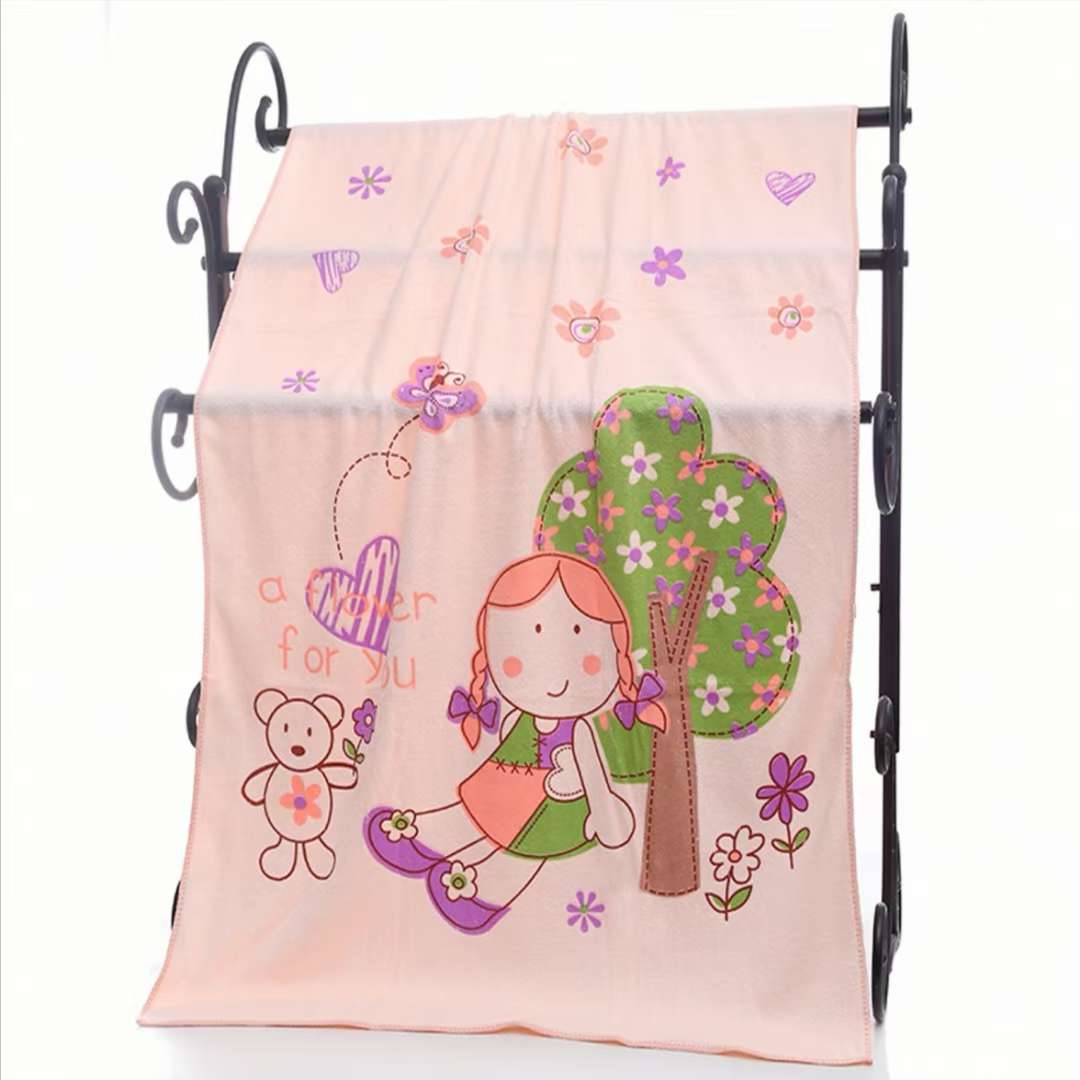 Printed bath towel undefined