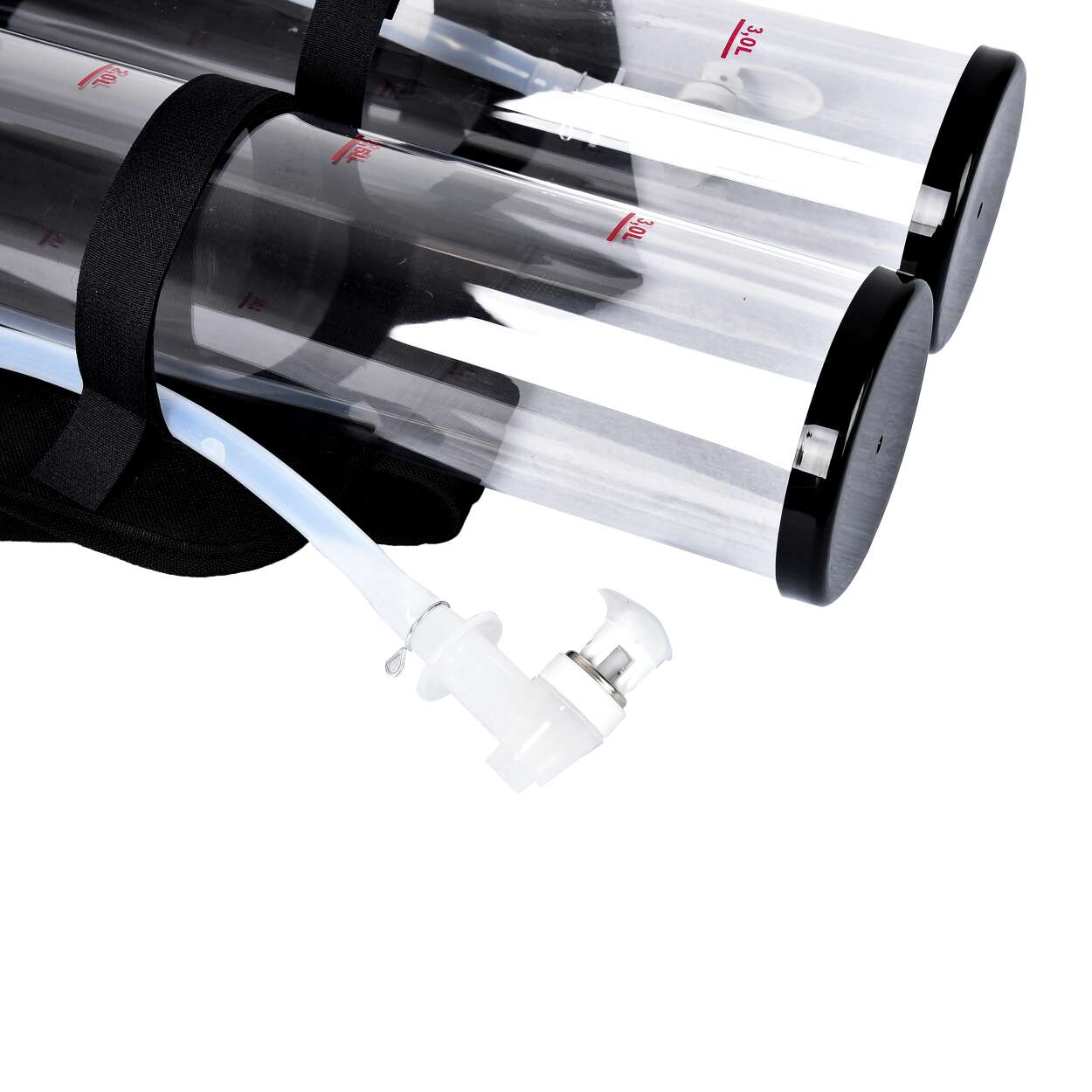Double Backpack Beer Machine. 6L. Specification drawing