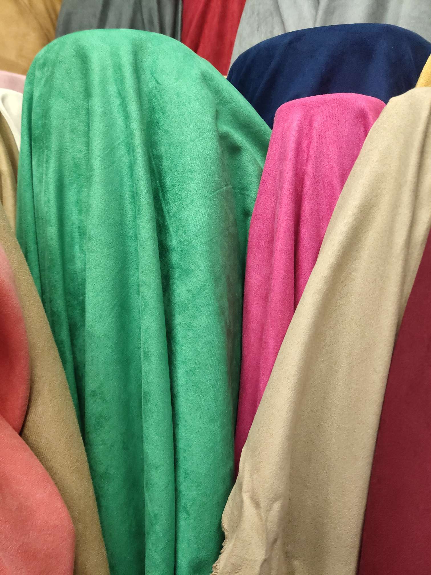 麂皮绒服装饰品工艺品玩具面料9