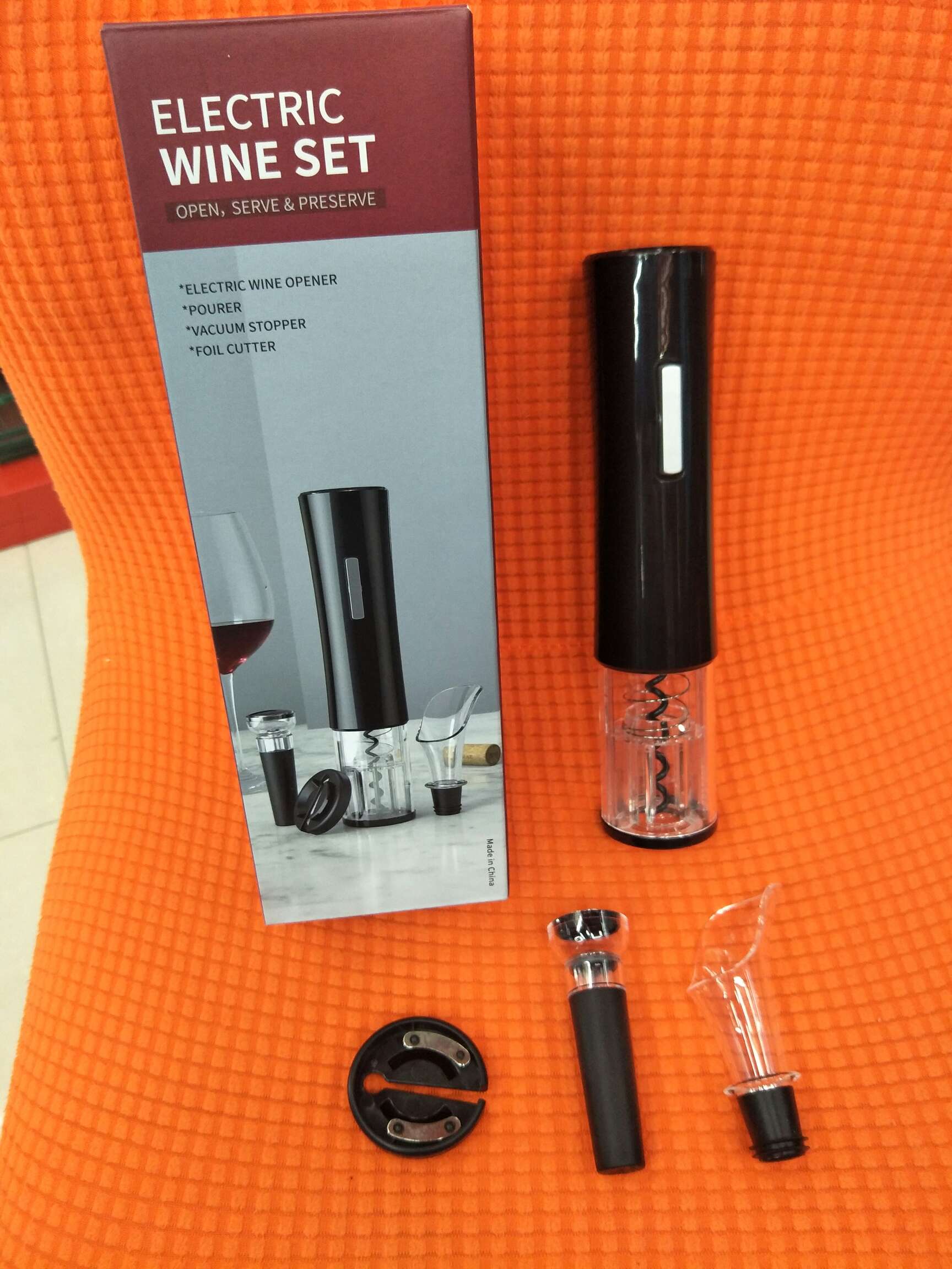 Press Battery Opener Set