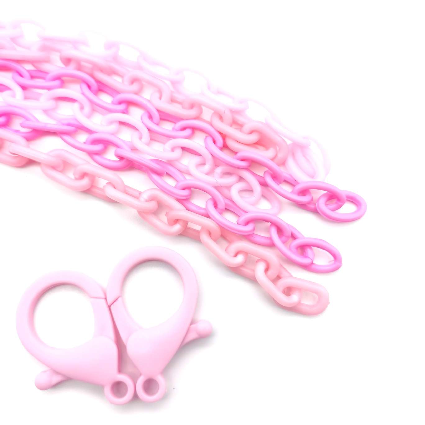 Acrylic eyeglass chain