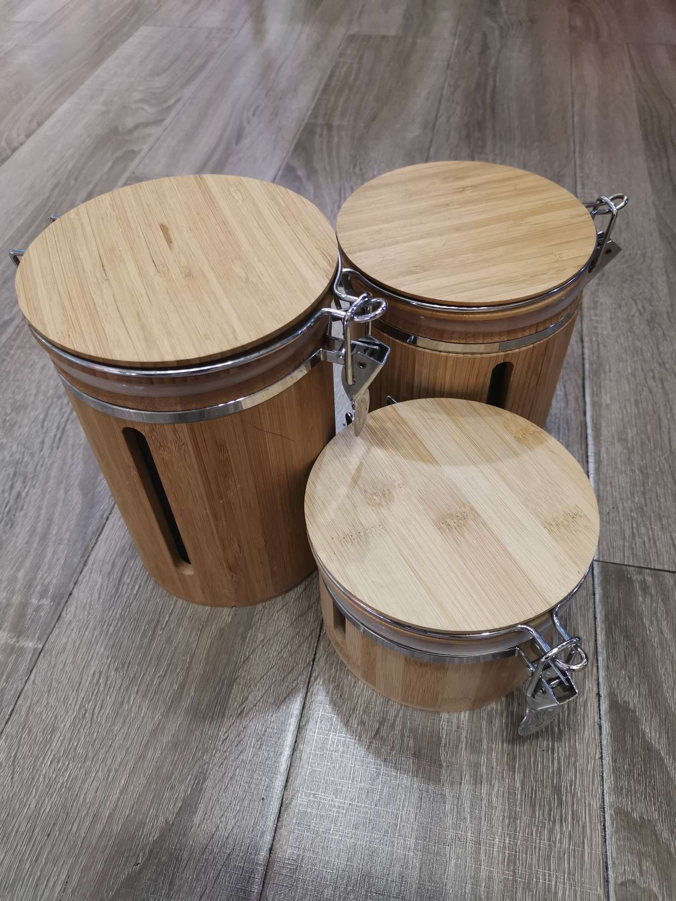Bamboo sealed cans, tea canisters, storage canisters thumbnail