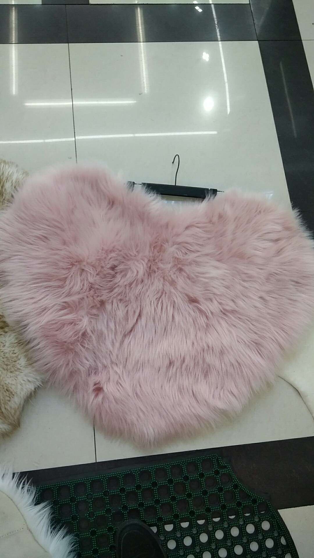 2023 New Product Manufacturers Direct Sales Anti-Wool 80.80 Round Coffee Table Mat Specification drawing