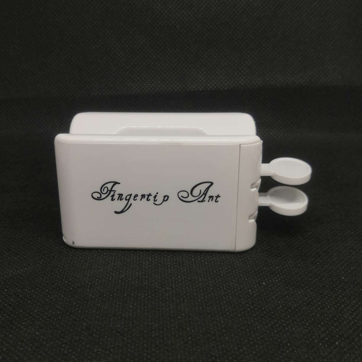 Nail art tools, nail polish glitter color separation and recycling box, portable soaking powder recycling box pic 1