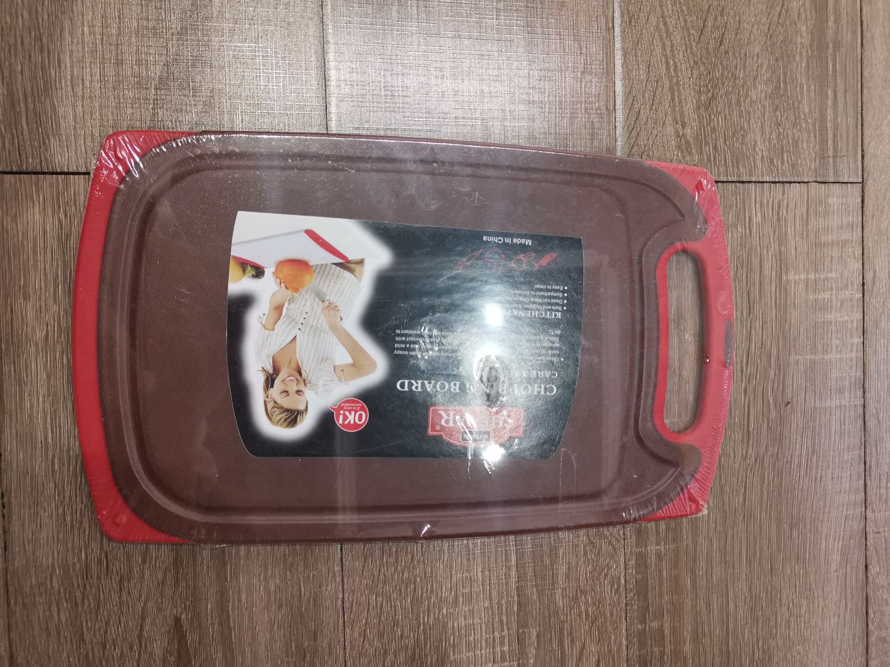 Anti-slip plastic cutting board Item Picture