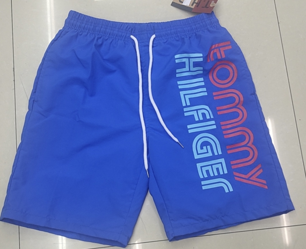 Peach-skin velvet waterproof beach pants are comfortable, refreshing and fashionable men's shorts Specification image