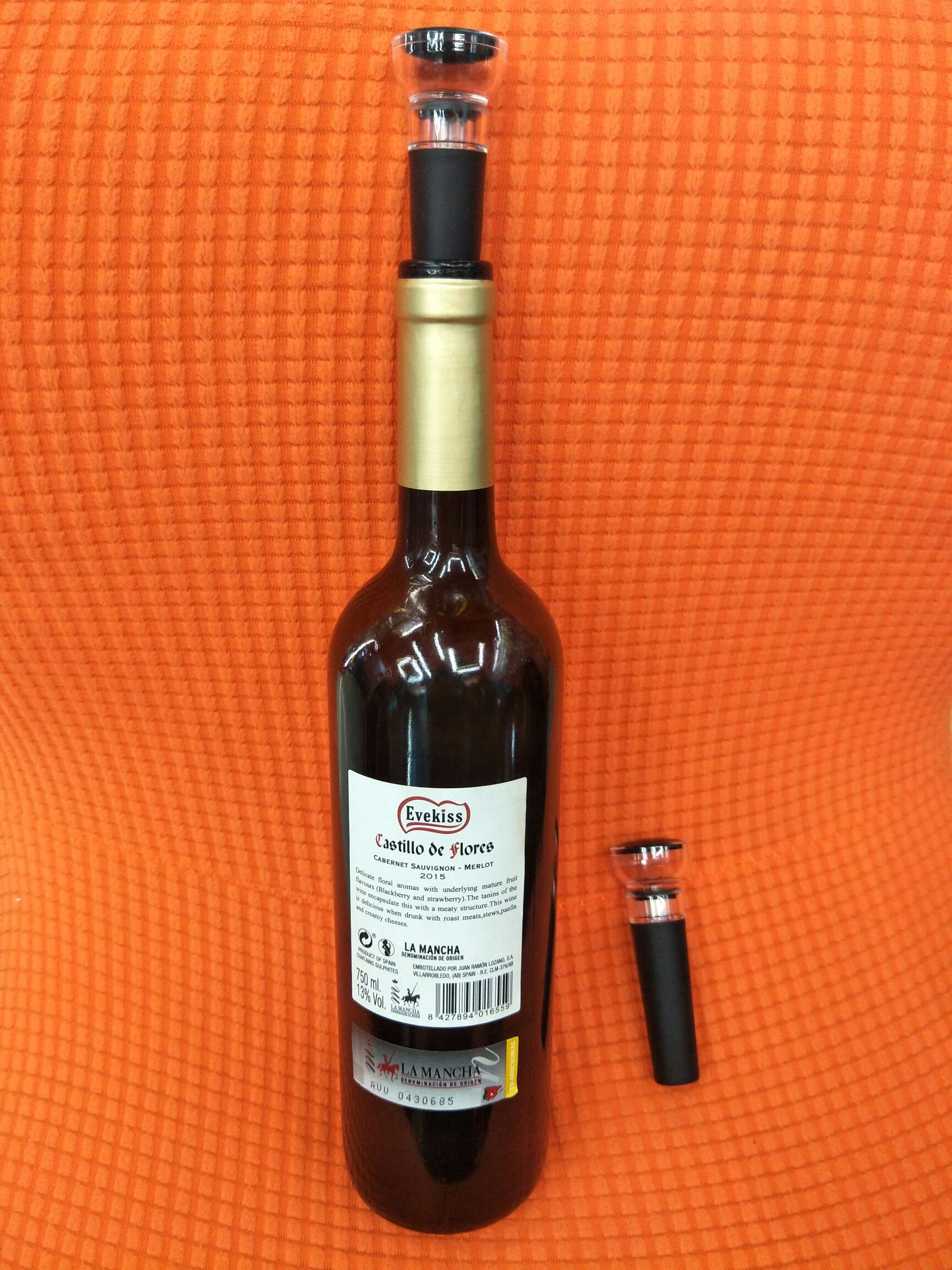 Vacuum Wine Stopper details Picture