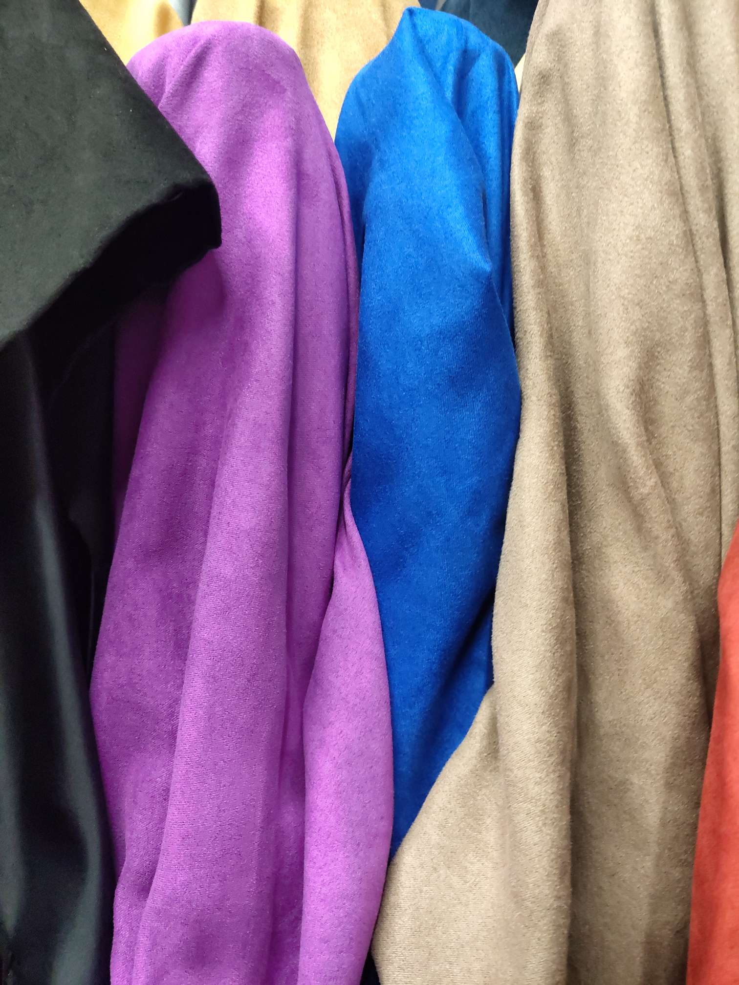 麂皮绒服装饰品工艺品玩具面料3