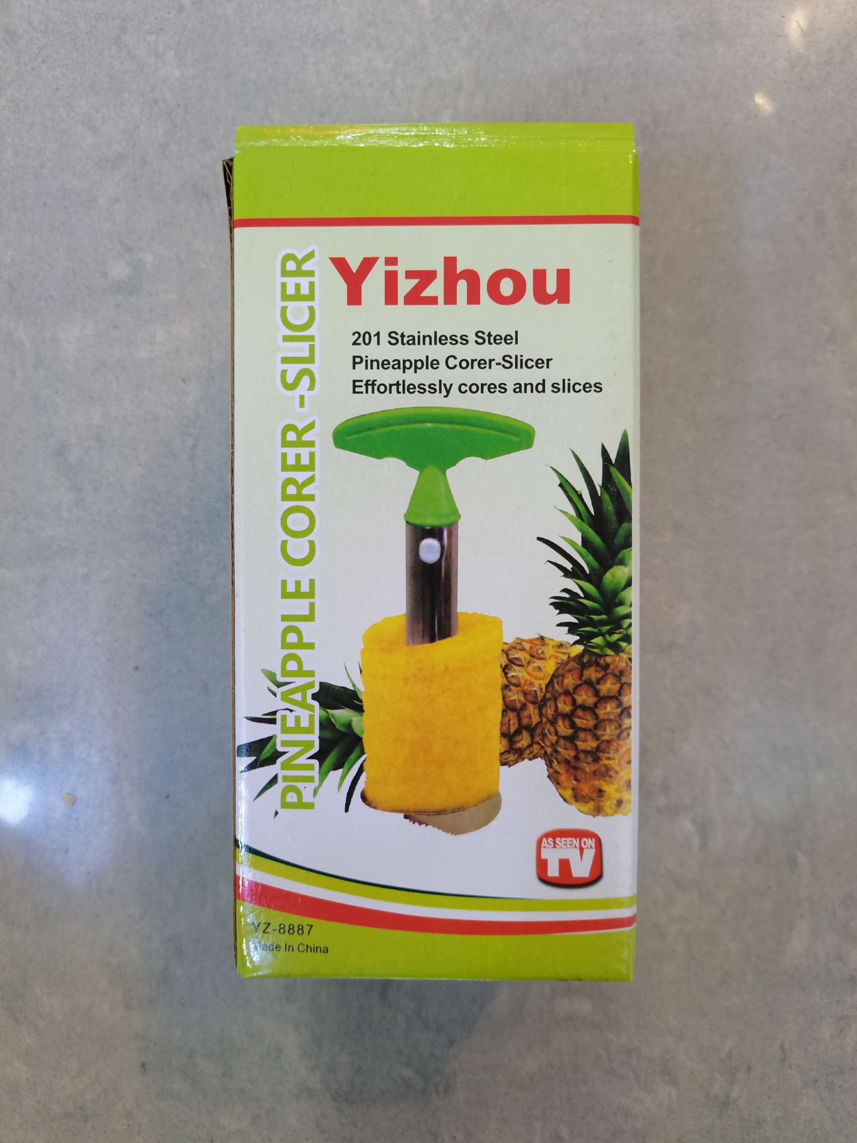 Stainless steel pineapple peeler, pineapple peeler, fruit peeler knife, kitchen small tools, core remover undefined
