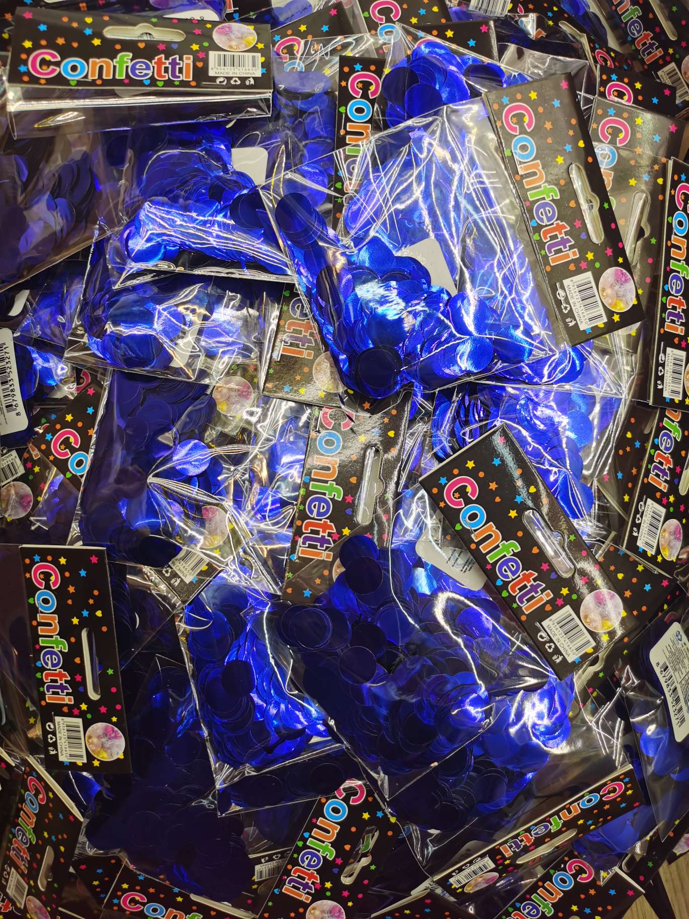 500克圆形铝箔亮圆片 气球金银色波波球填充亮片气球