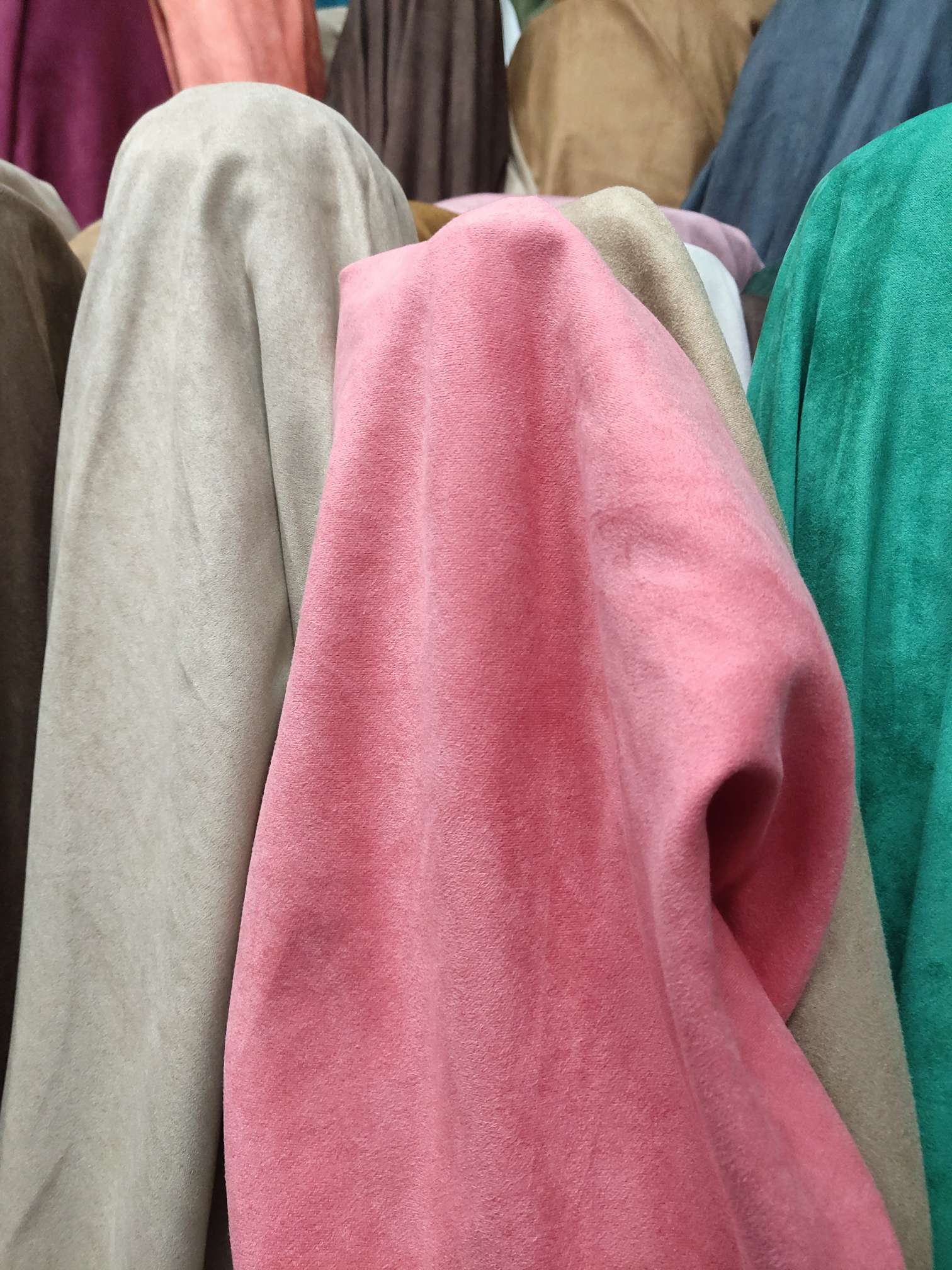 麂皮绒服装饰品工艺品玩具面料7