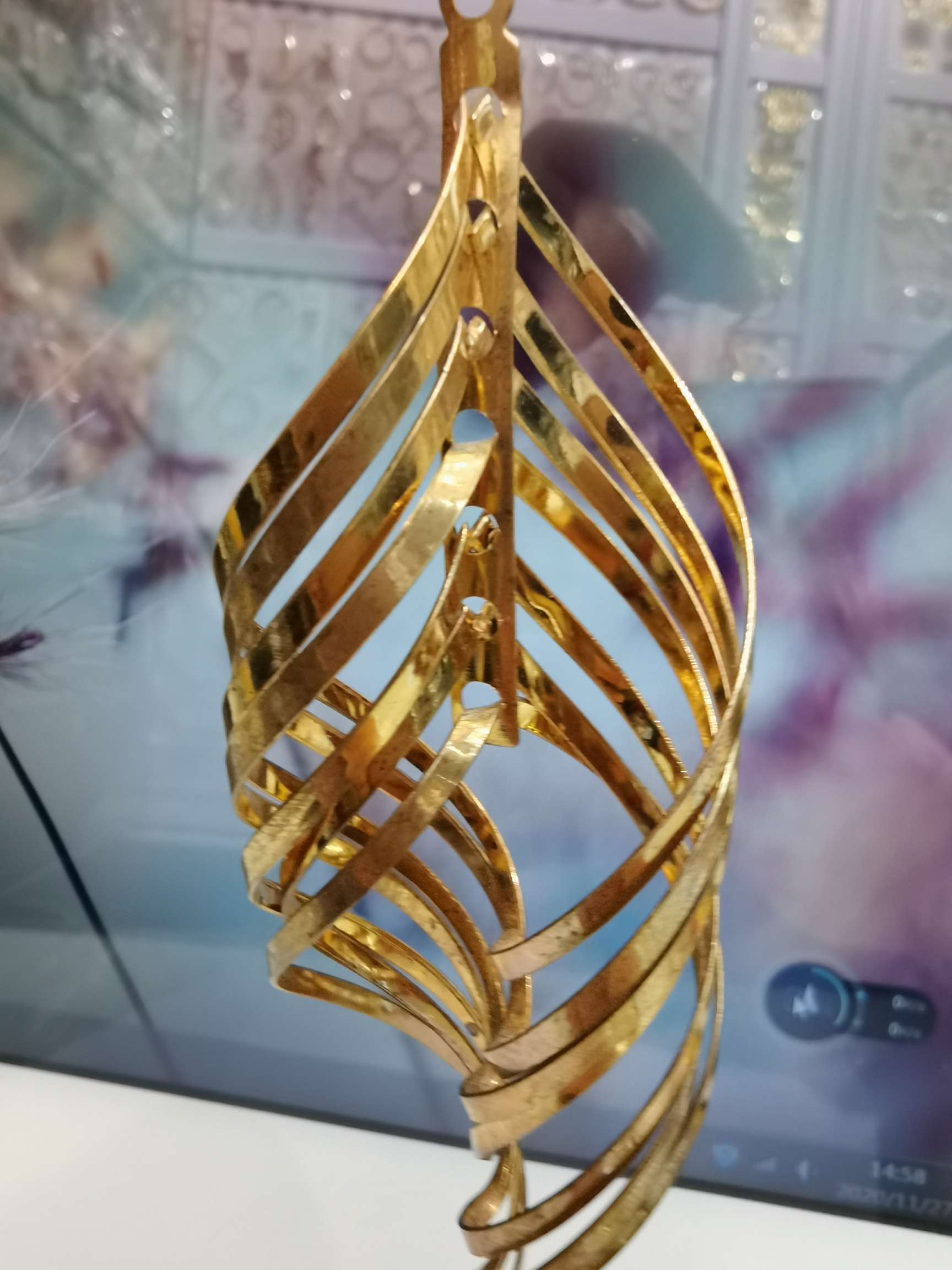 قطع الأقراط المصنوعة من الحديد المسحوبة مباشرة من جانب الصانع Specification image