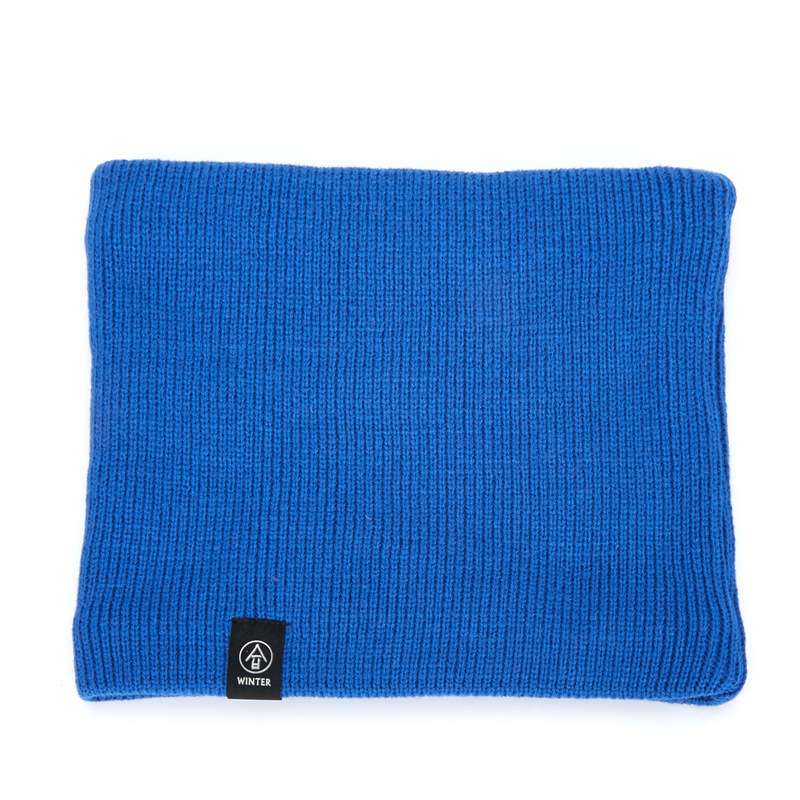 Wholesale and customization of Korean-style autumn and winter fleece and thickened scarves, fashionable and versatile woolen knitted scarves with fleece warmth details Picture