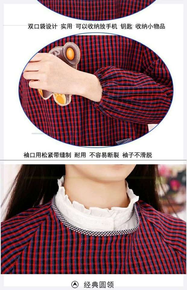 厂家直销 搬货外套工作服男耐磨防脏衣女长款大码罩衣外套宽松大褂外穿干活衣服 承接各种各样订单客户 180 6994 10详情图5