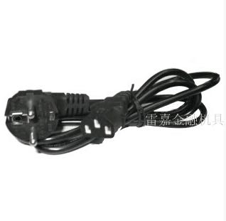 电源线 2圆插 2扁插 3扁插电线插头详情图2