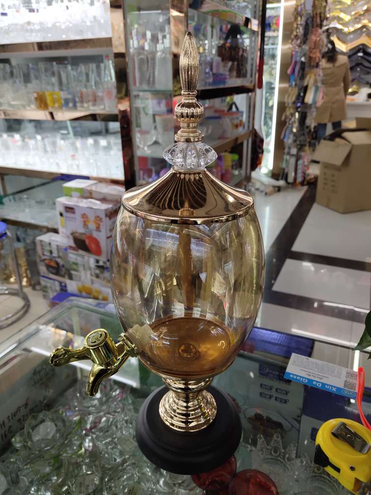 酒瓶果汁饮料缸带龙头1700ml酒瓶餐馆用新款厂家直销热销款