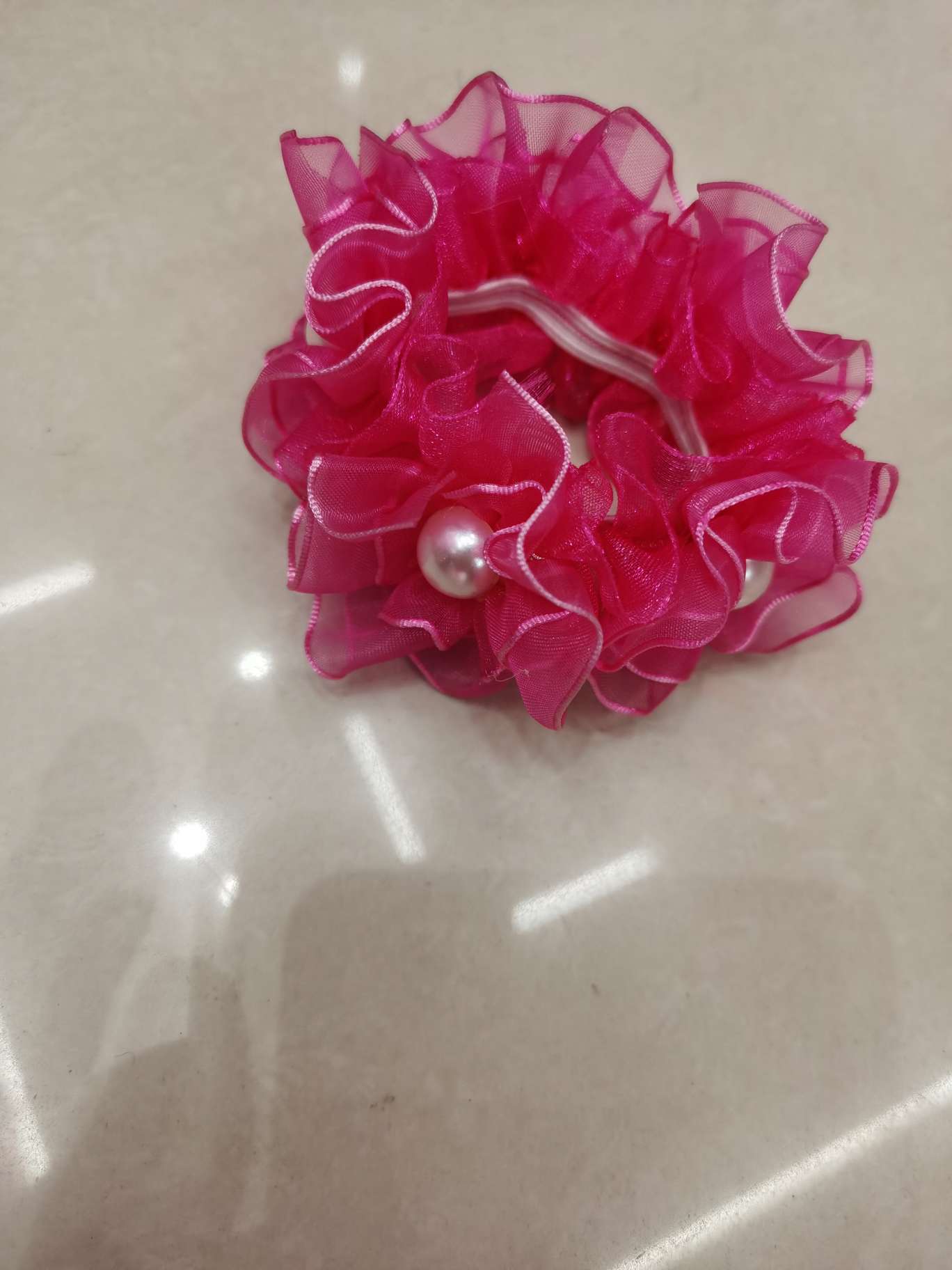 Plum red pearl multipurpose flower head thumbnail