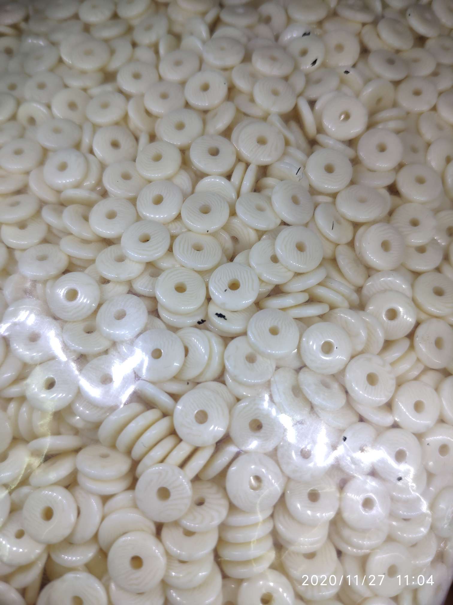8 x 2 pieces of white