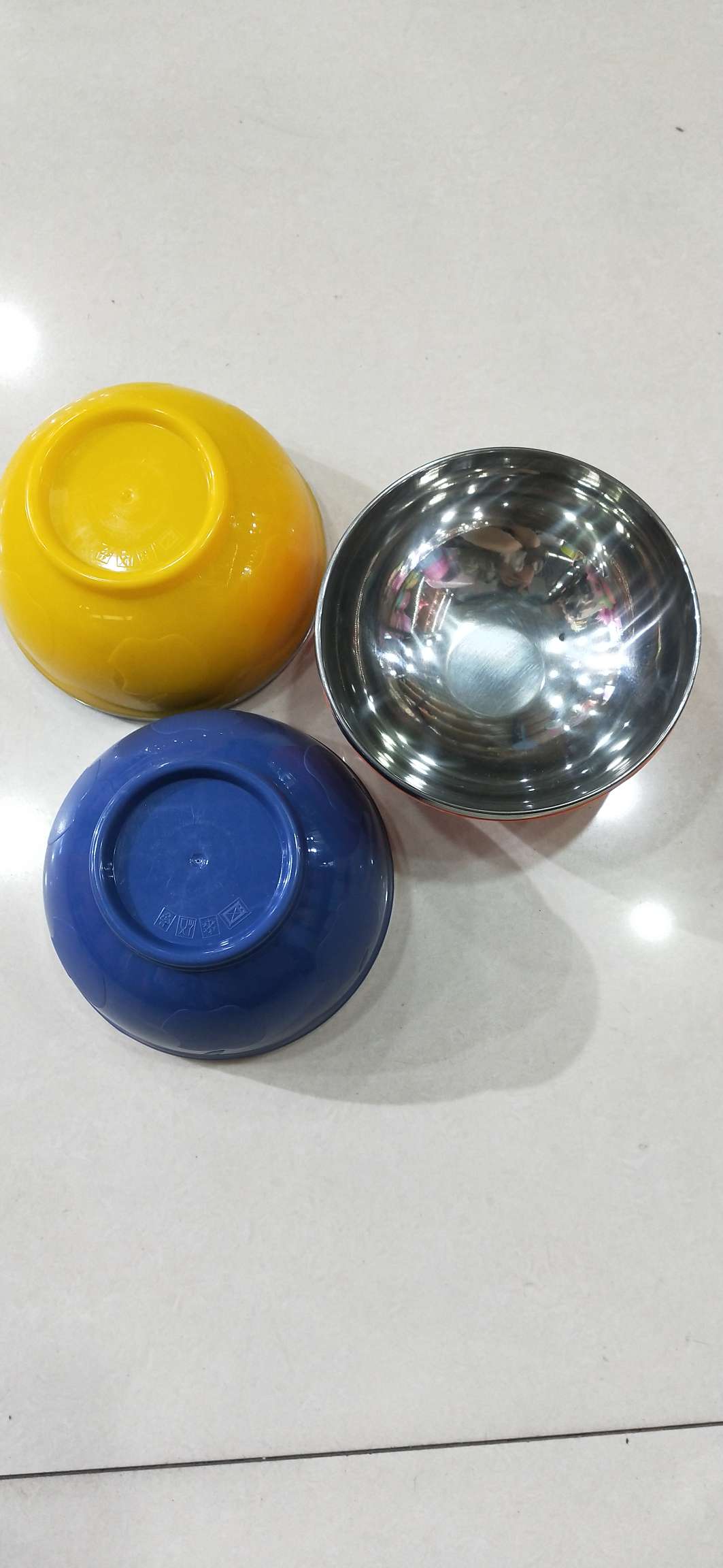 Stainless steel baby bowl