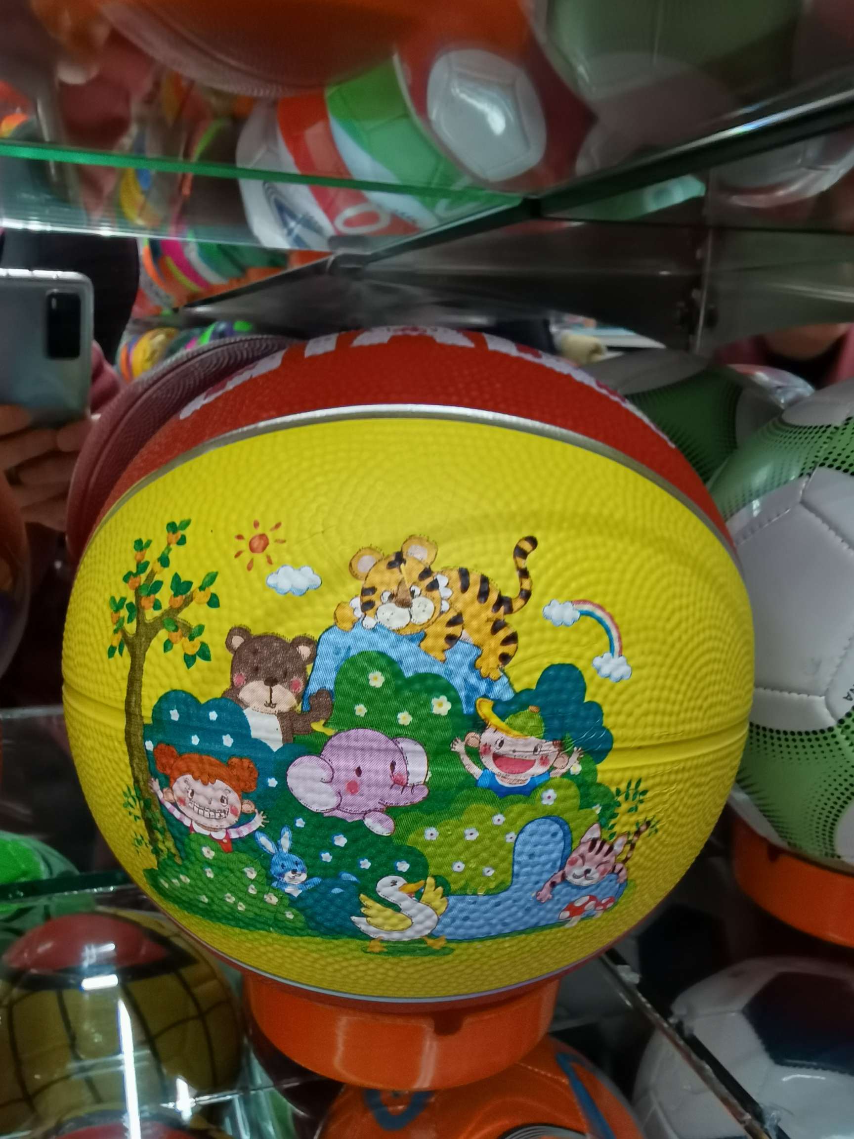 3#儿童橡胶篮球