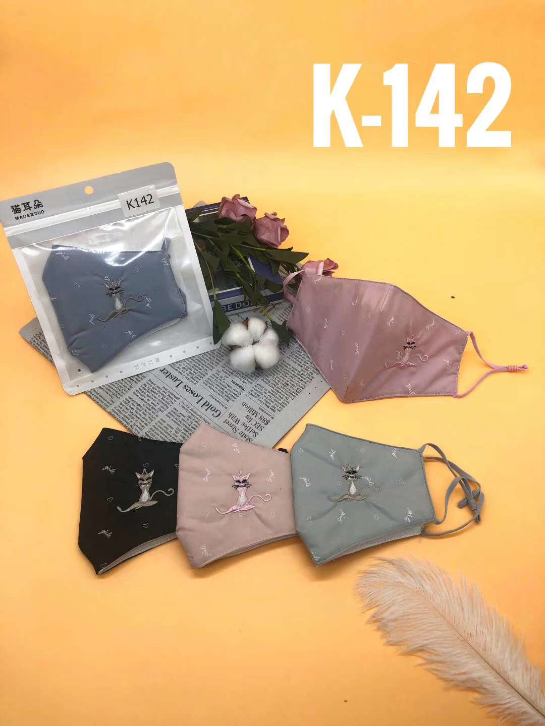猫耳朵口罩K-142