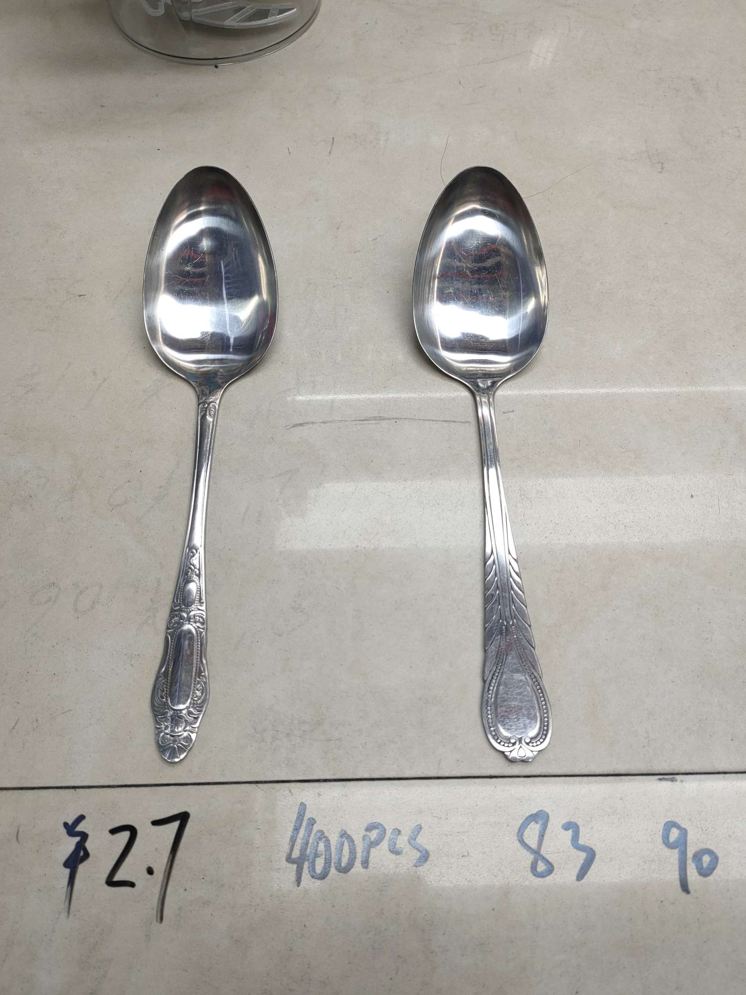 Cuchara de arroz largo ruyi. Cuchara de arroz largo con mango de anchoa, tirada a mano