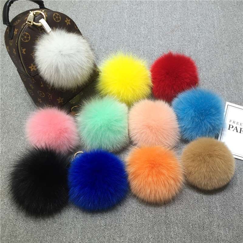 Hat, Case, Key Chain Pendant Professional Hairball Item Picture