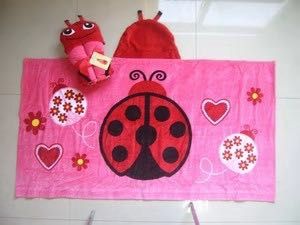 Children's pure cotton printed cape Specification image
