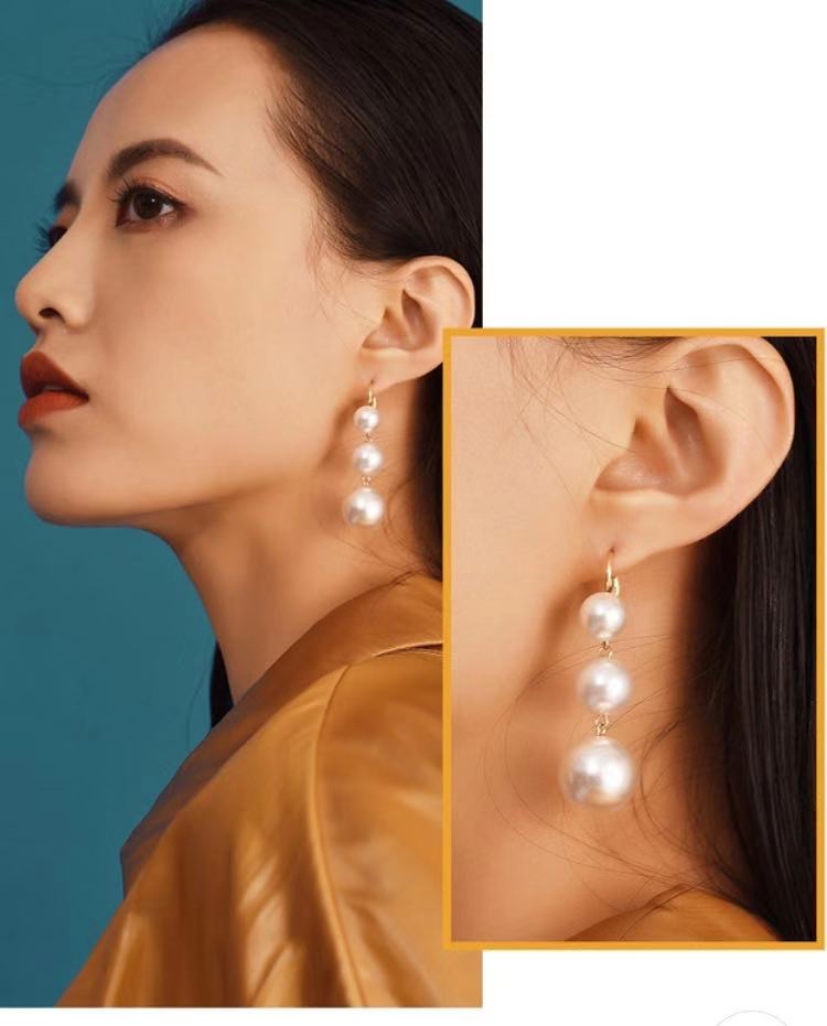 Pearl Ear Hook Specification drawing