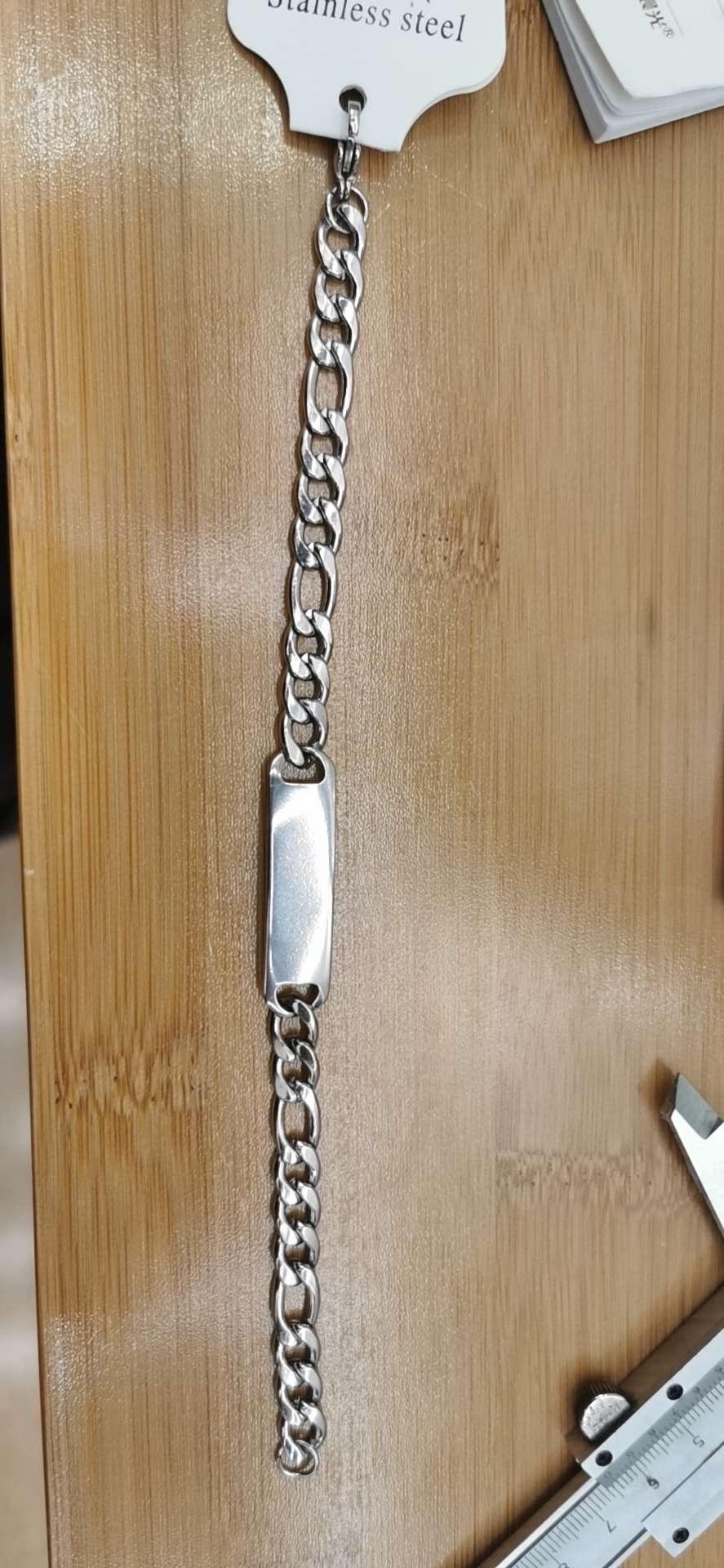 Curved Brand Bracelet Stainless Steel Gallman 046 European And American Men's Fashion