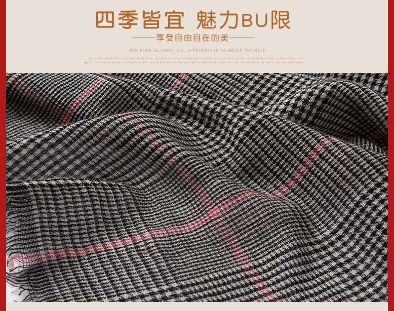 Silk Scarf Silk Scarf Women Fashion Everything Spring And Autumn Winter 6