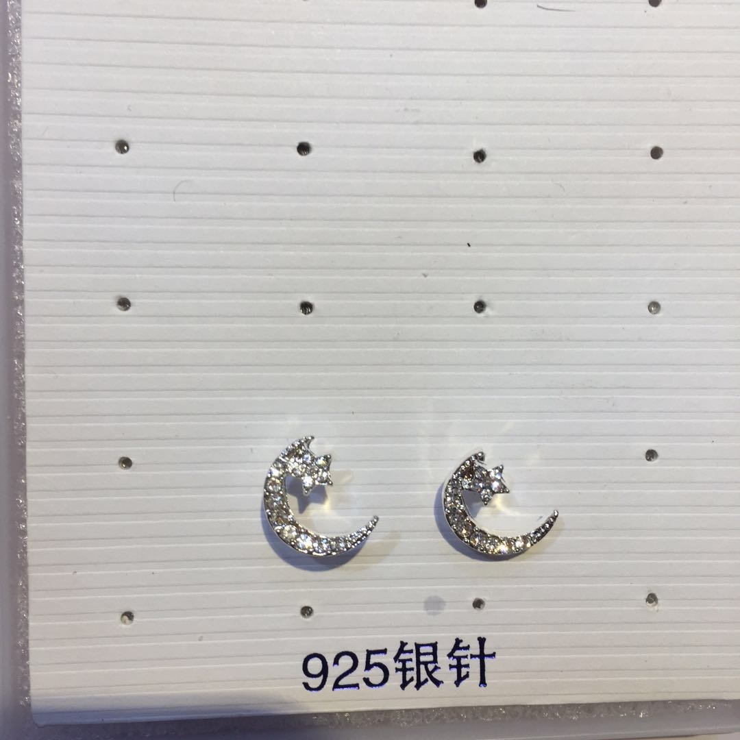 耳钉可爱防过敏