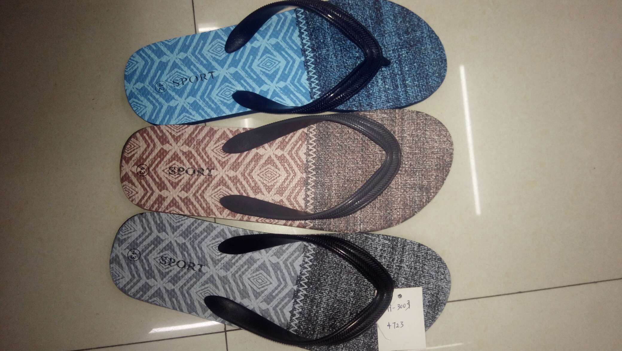Random Men's Flip-Flops