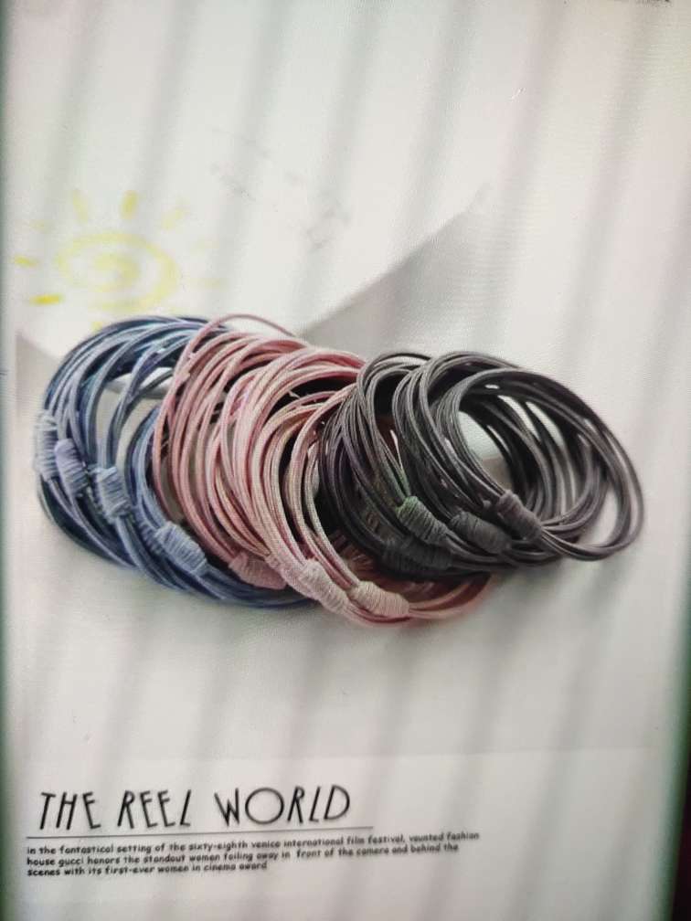 Knotted Rubber Band New Alligator Pp Clip Gorgeous Beautiful Super Good Look At All Want To Gorgeous Beautiful Super Good Look At All Want To