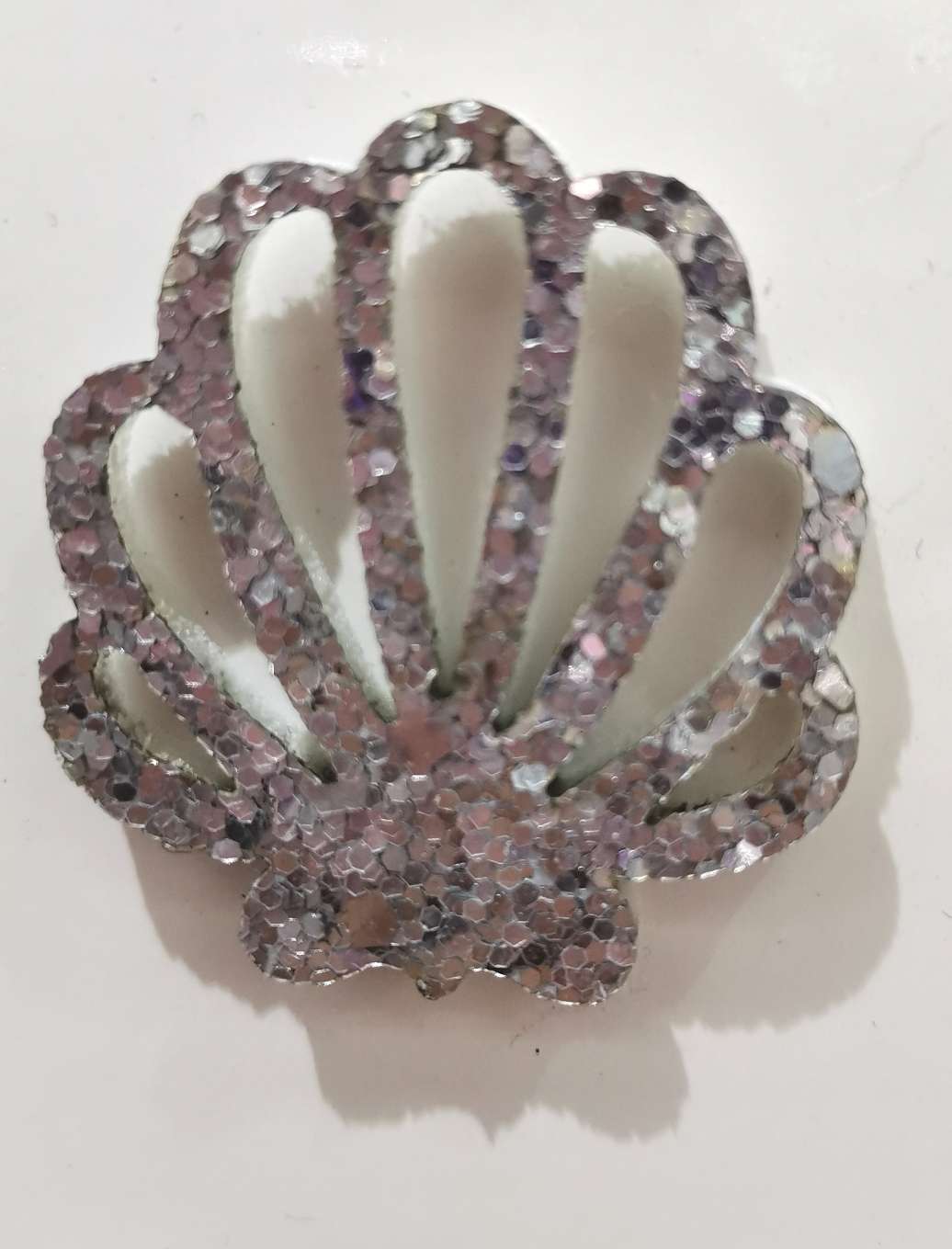 Slices of coarse powder sequined shells details Picture