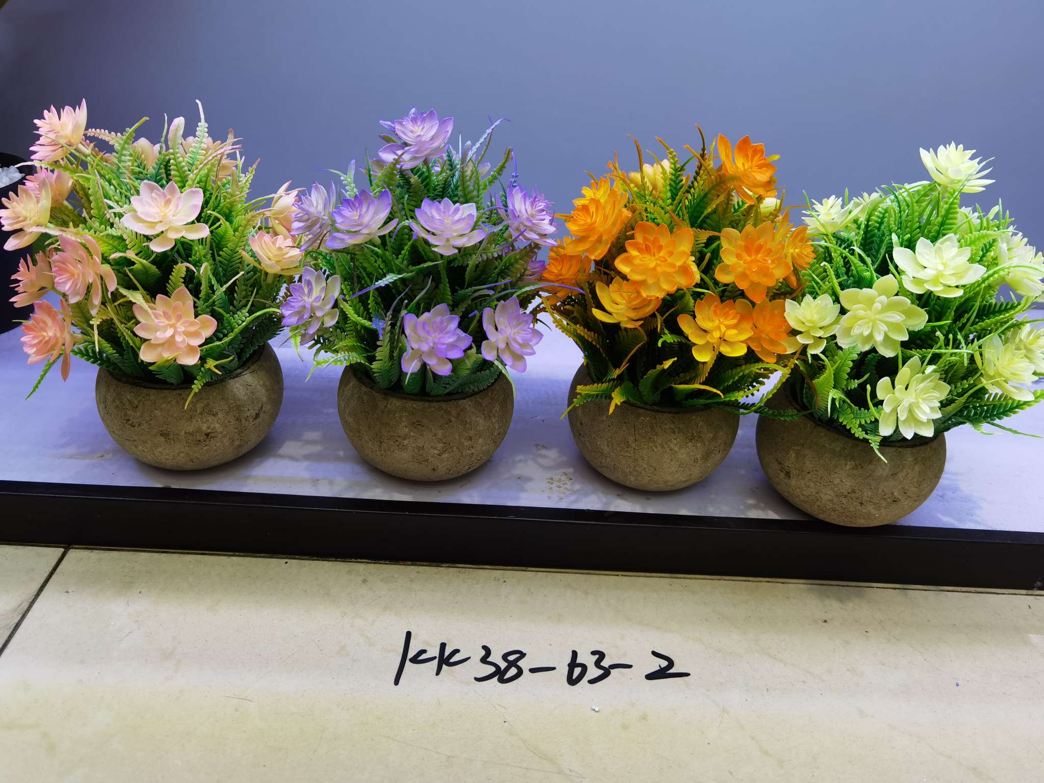 仿真植物小盆栽北欧客厅假花装饰盆景餐桌仿真花摆件绿植摆设产品图