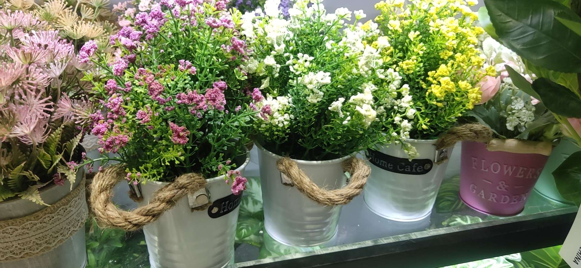 仿真植物小盆栽北欧客厅假花装饰餐桌茶几仿真花摆件绿植摆