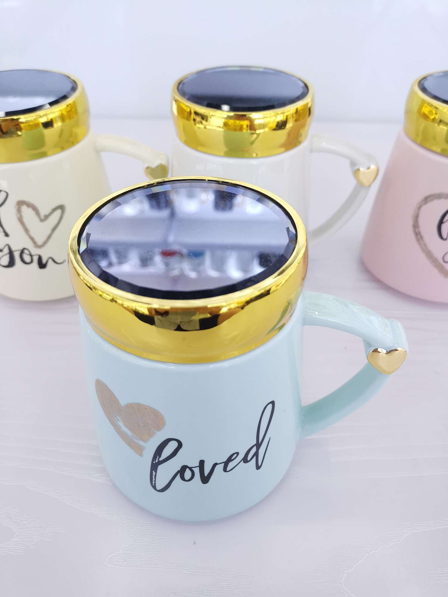 High-end ceramic cup details Picture