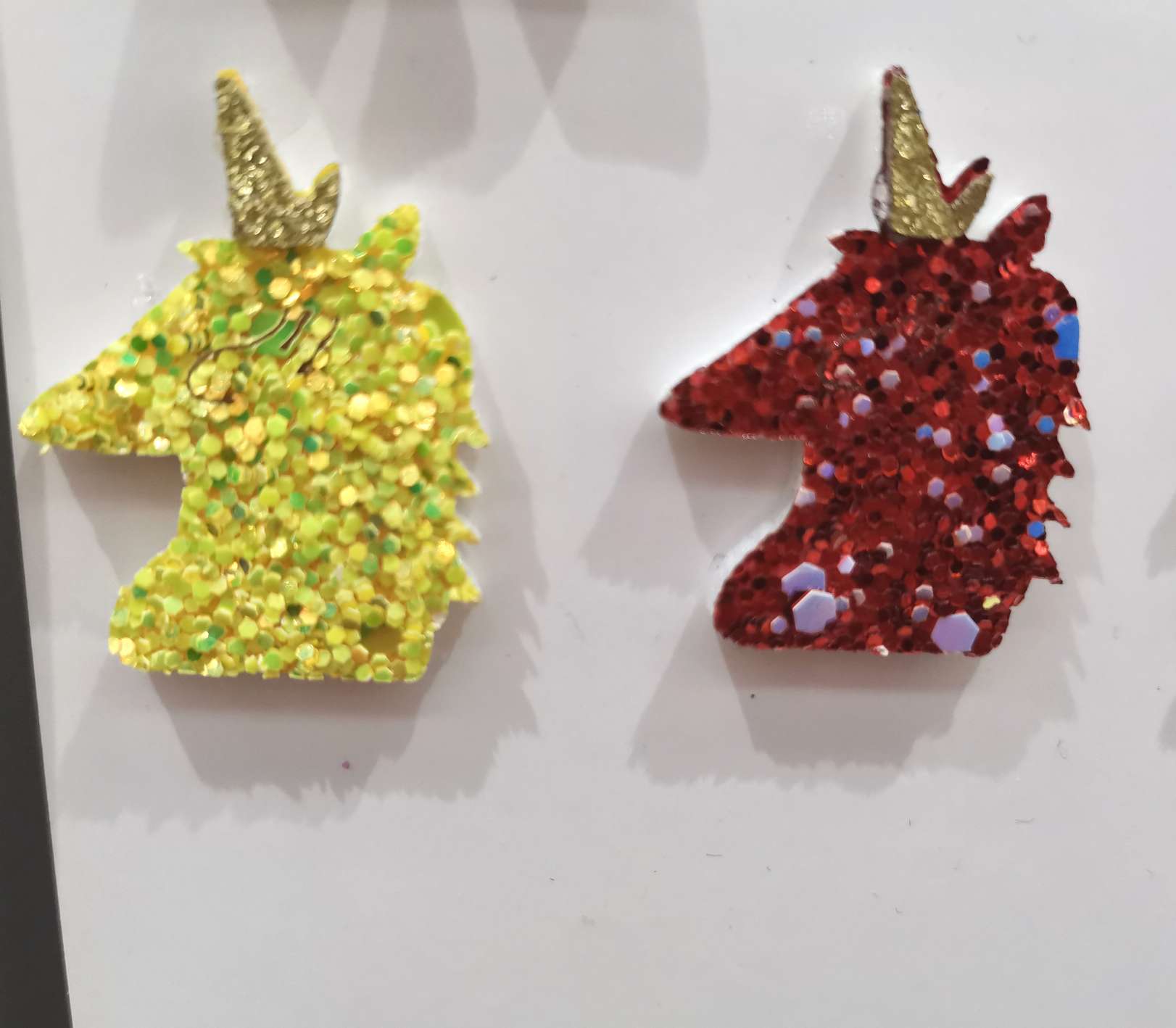 亮片独角兽切片饰品配件装饰配件