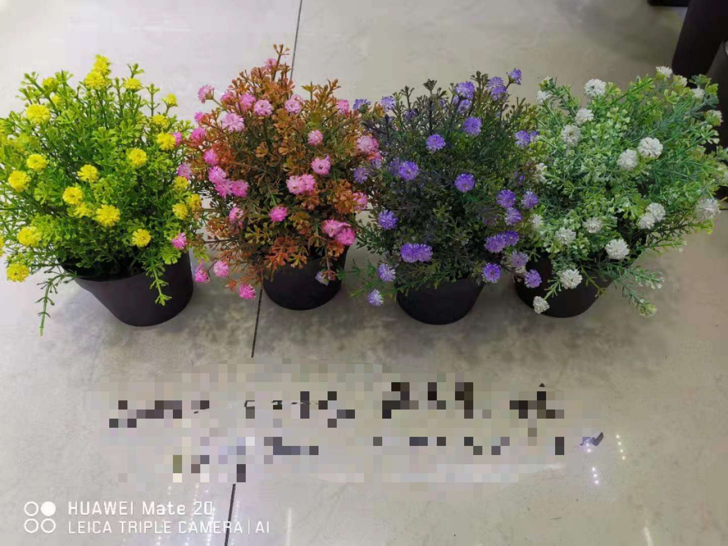 Artificial plant small potted plants, Nordic living room artificial flower decorative POTS detail image 1