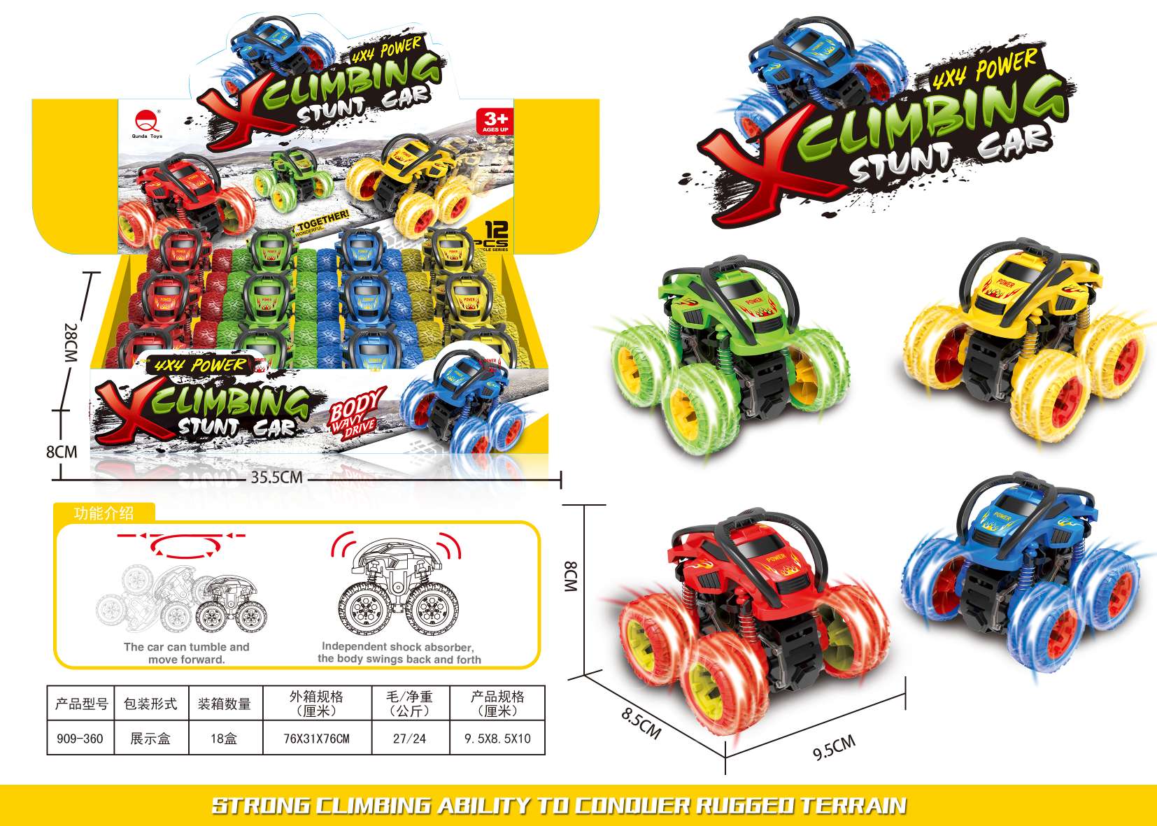 Inertial climbing car 64 thumbnail