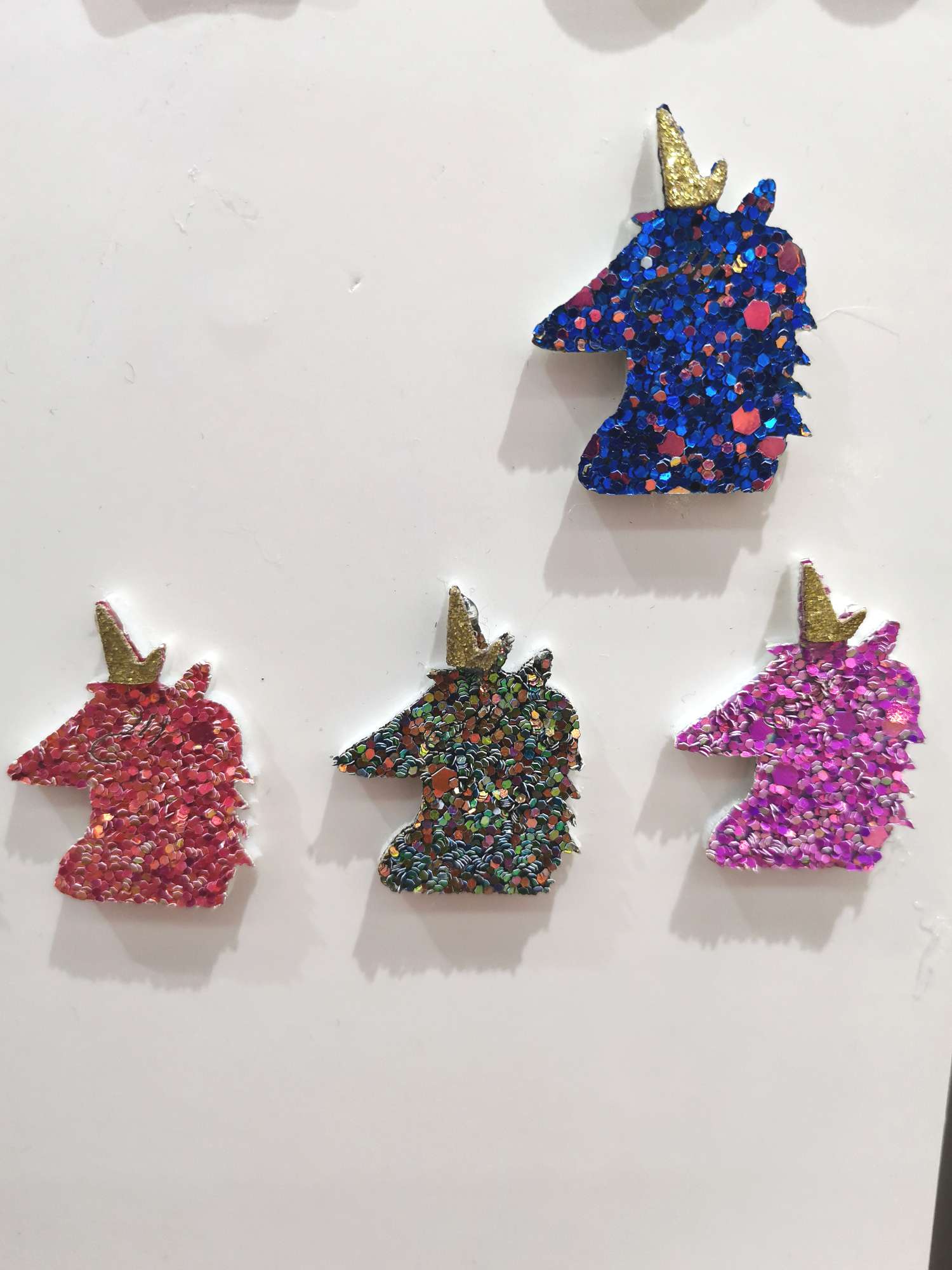 亮片独角兽切片饰品配件装饰配件细节图