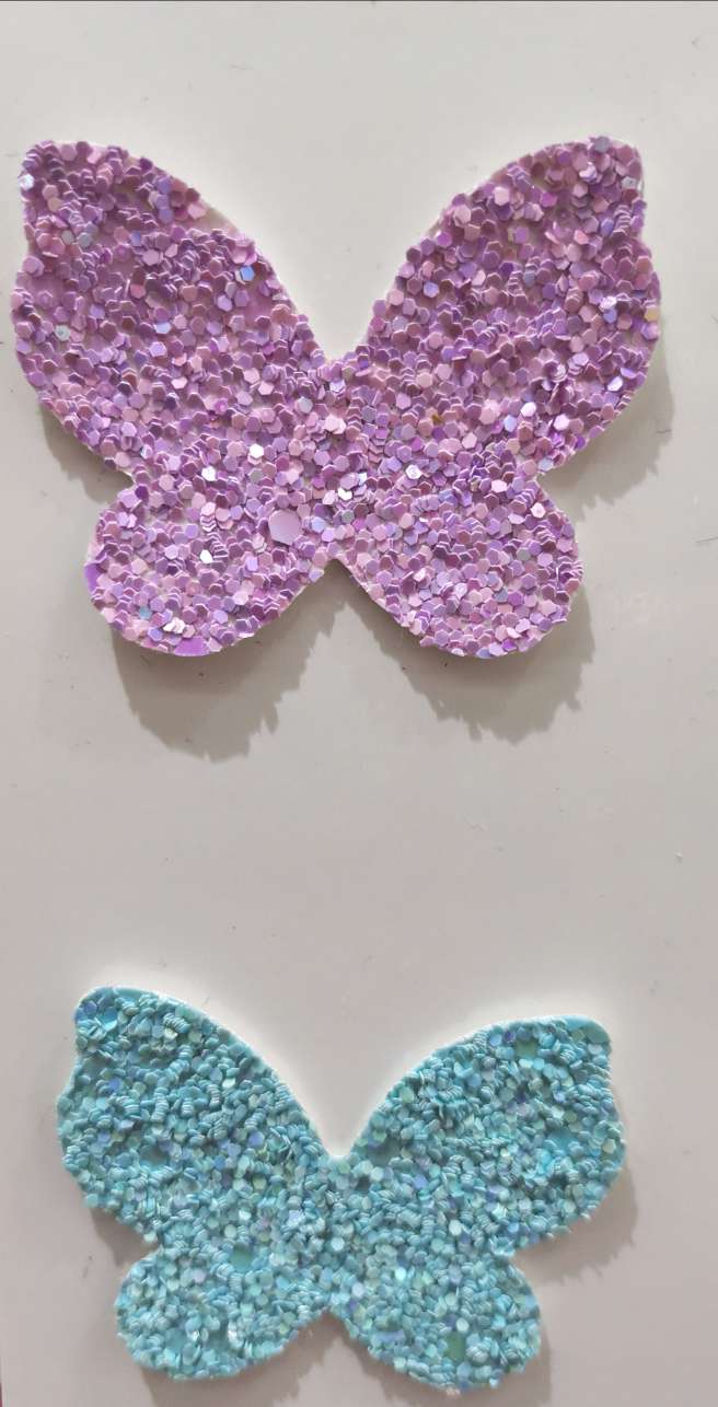Ceramic sequin butterfly slices details Picture