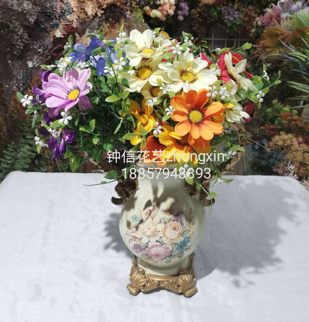 新款仿真花 7叉春泰国樱花  工程花装饰品