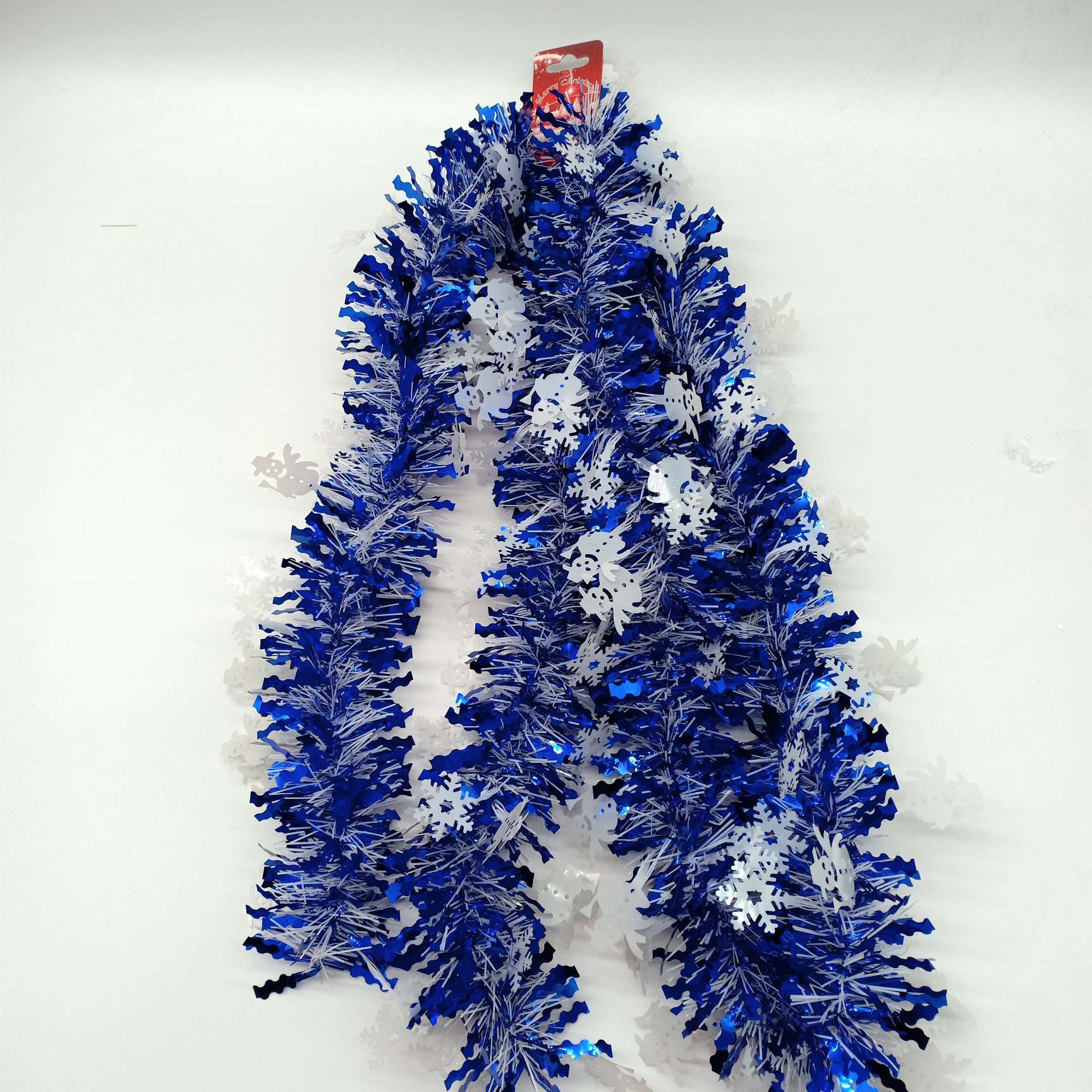 Factory direct sales of color strip decorations, Christmas decorations wholesale, party supplies wholesale, color strip for foreign trade Specification image