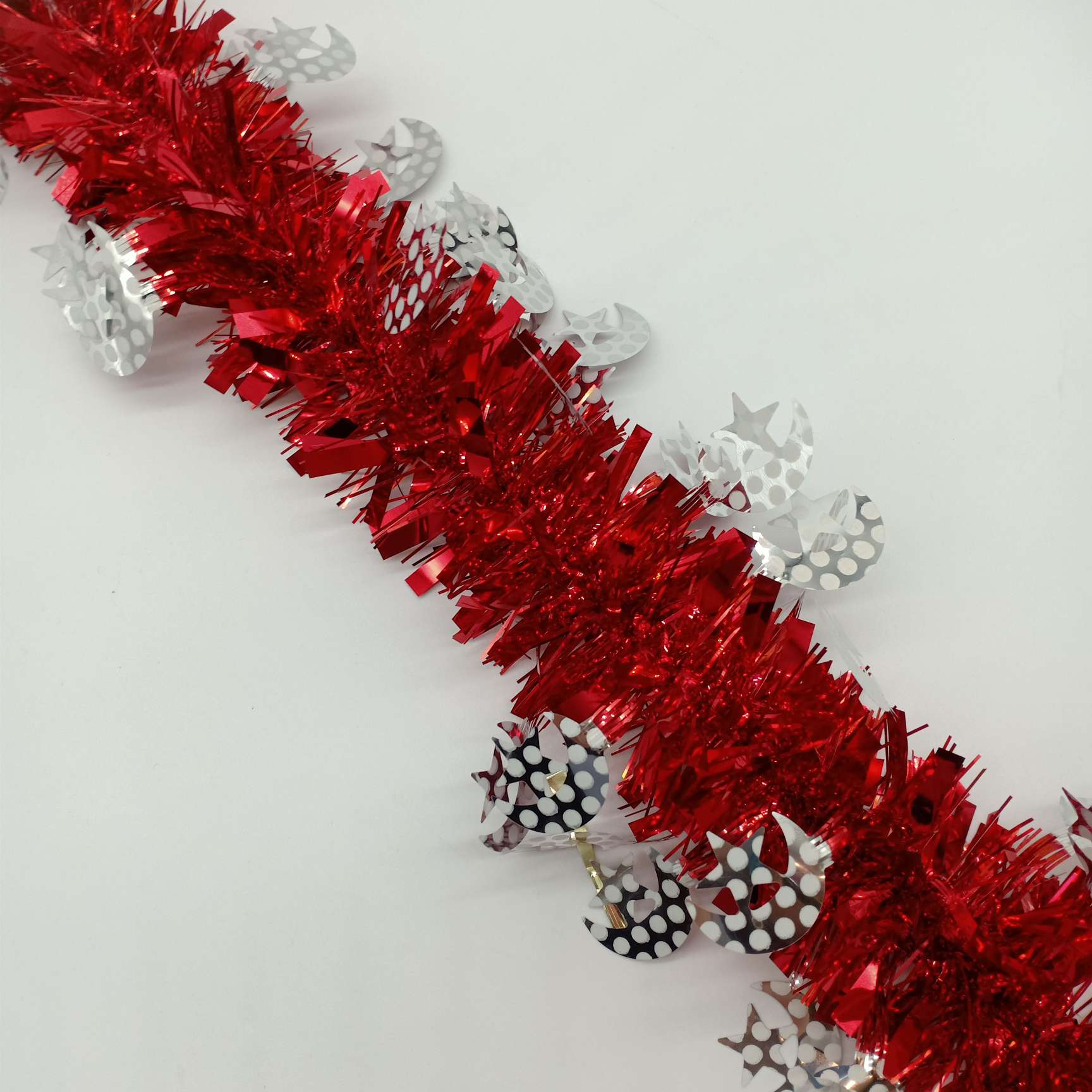Christmas color strips, festival decorations, Christmas decoration, Christmas color strips, wool strips, direct sales from foreign trade wholesale factory Specification image